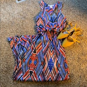 Derek heart maxi dress